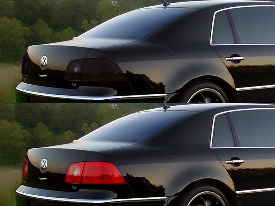 phaeton Before and After Smoked Taillights