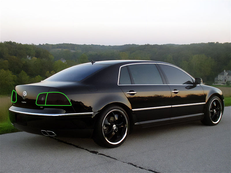 phaeton Tail Light Tint Installation Points