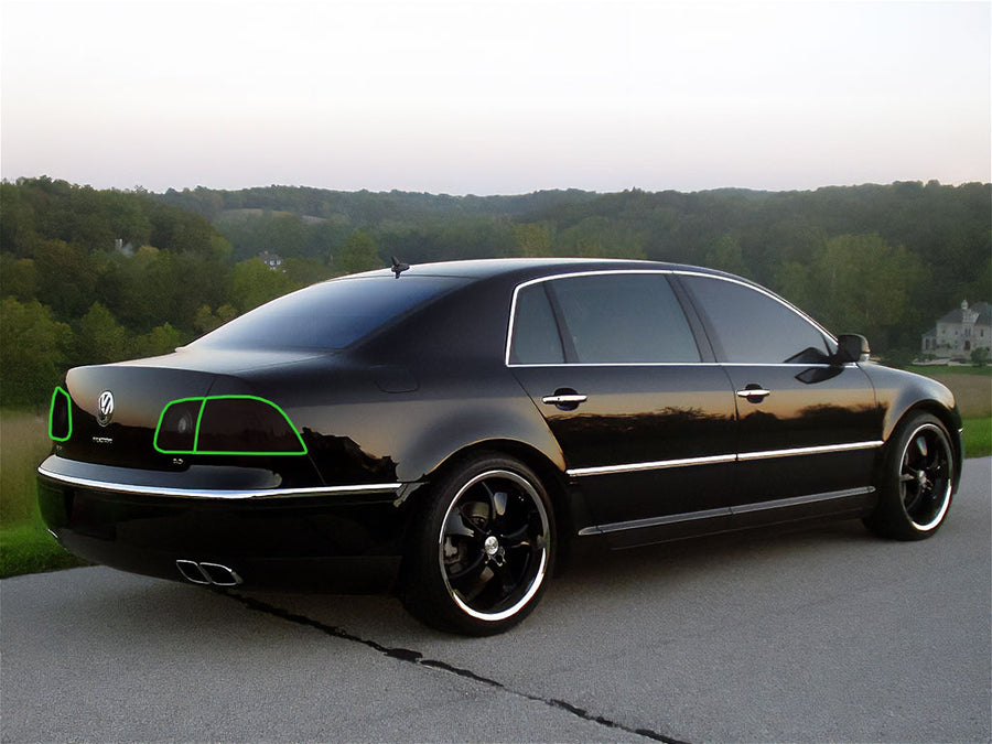 phaeton Tail Light Tint Installation Points