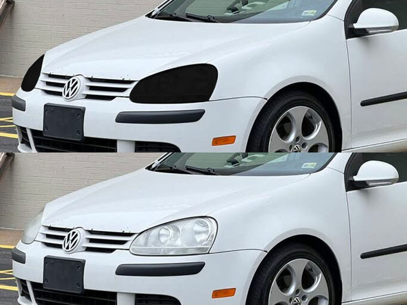 volkswagen rabbit 2006-2009 Headlight Tint Appearance