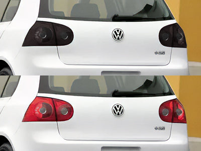 rabbit Before and After Smoked Taillights