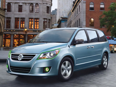 volkswagen routan 2009-2014 Headlight Protection Installation Location