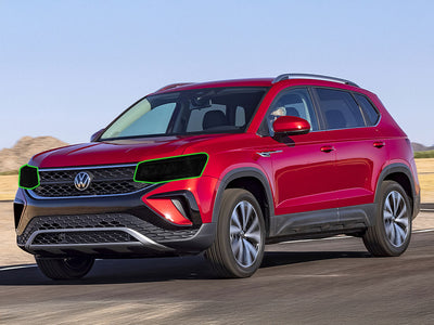 volkswagen taos 2021-2024 Headlight Tint Location