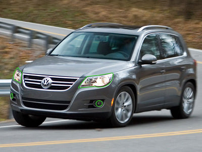 volkswagen tiguan 2009-2011 Headlight Protection Installation Location