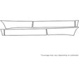 tiguan 3M Clear Bra Door Cup Precut PPF Diagram