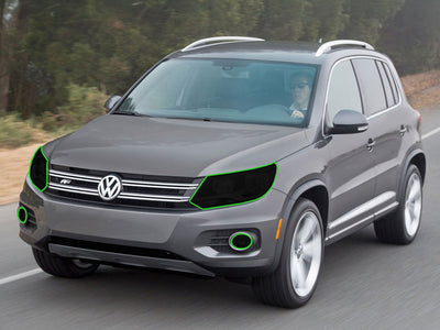 volkswagen tiguan 2012-2017 Headlight Tint Location