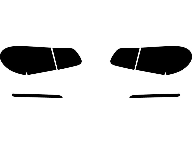 tiguan Precut Tail Light Tint Diagram