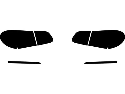 tiguan Precut Tail Light Tint Diagram