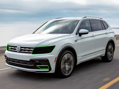 volkswagen tiguan 2018-2021 Headlight Tint Location