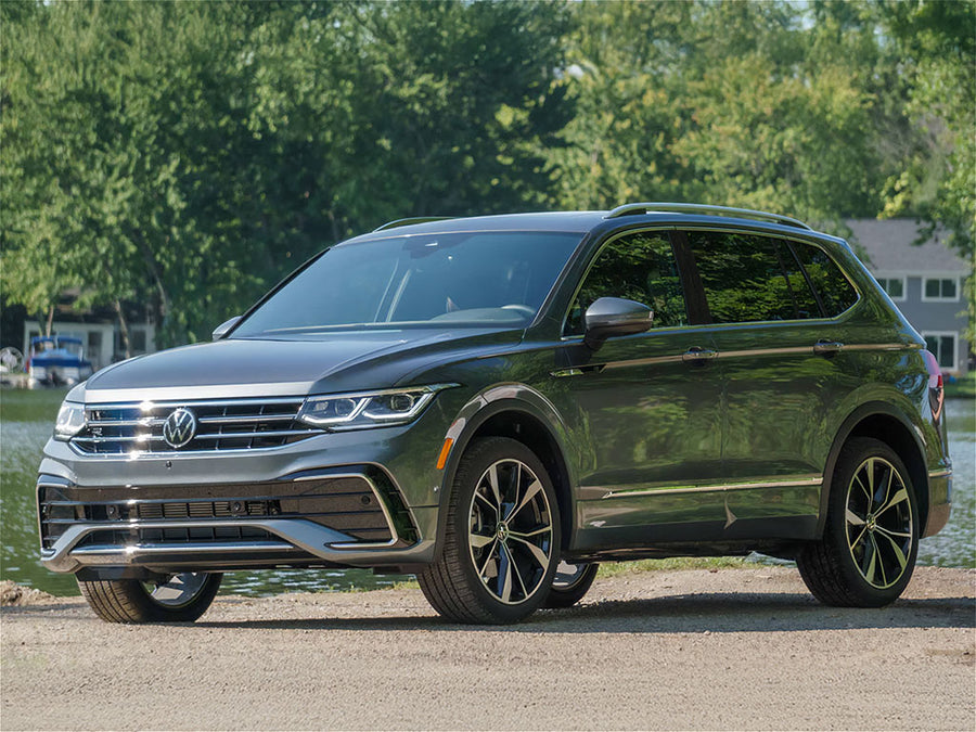 volkswagen tiguan 2018-2023 Carbon Fiber Pillar Trim