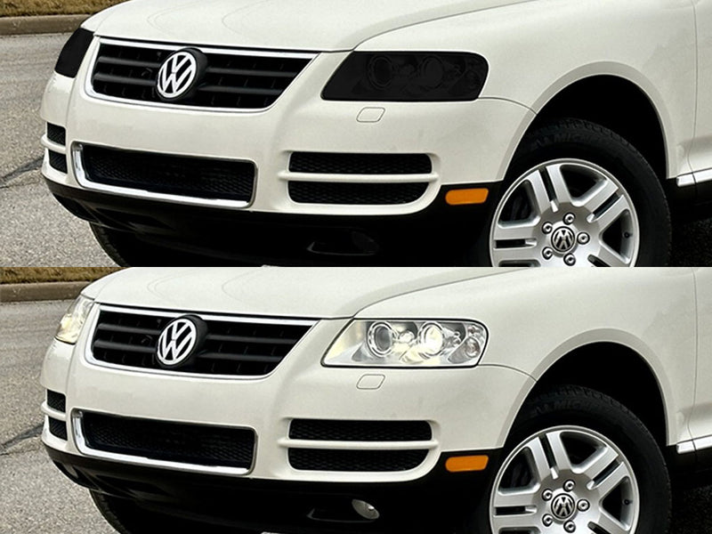 volkswagen touareg 2004-2007 Headlight Tint Appearance