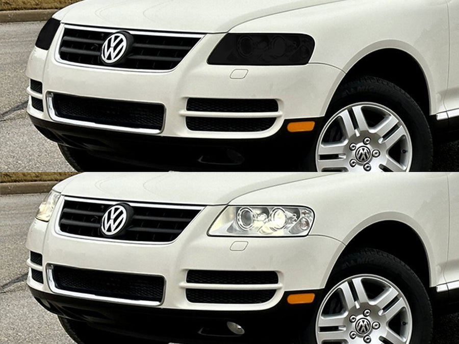 volkswagen touareg 2004-2007 Headlight Tint Appearance