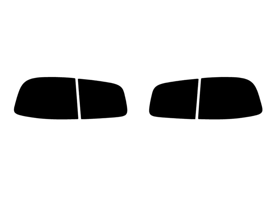 touareg Precut Tail Light Tint Diagram