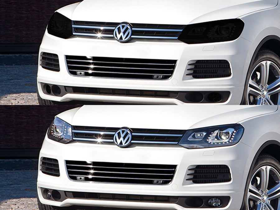 volkswagen touareg 2011-2014 Headlight Tint Appearance