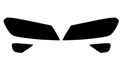 volkswagen touareg 2015-2017 Headlight Tint