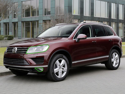 volkswagen touareg 2015-2017 Headlight Protection Installation Location
