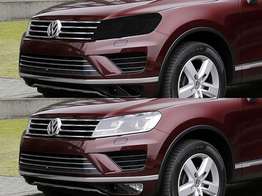 volkswagen touareg 2015-2017 Headlight Tint Appearance