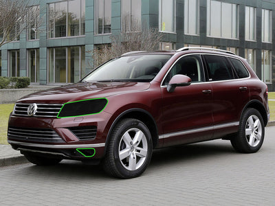 volkswagen touareg 2015-2017 Headlight Tint Location