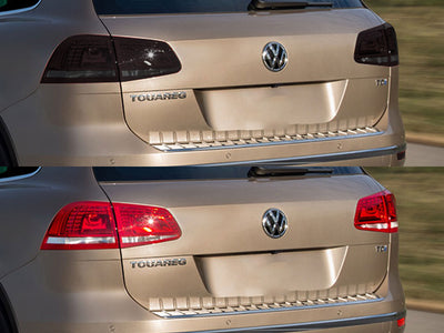 touareg Before and After Smoked Taillights
