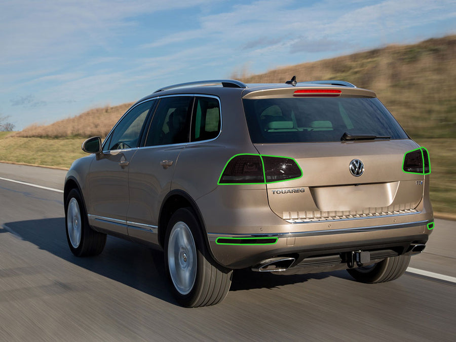touareg Tail Light Tint Installation Points