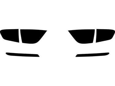 touareg Precut Tail Light Tint Diagram