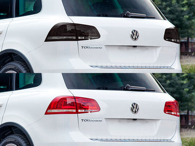 touareg Before and After Smoked Taillights