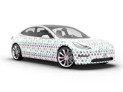 Volleyball Practice Sport Vehicle Vinyl Wrap