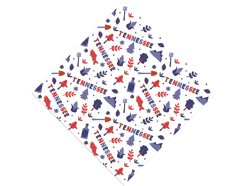 Volunteer State Americana Vinyl Wrap Pattern