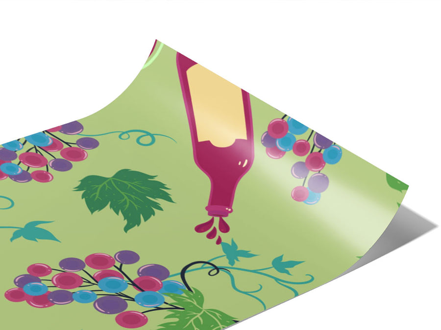 Voluptuous Vineyard Alcohol Vinyl Wraps~Rwraps Series 914 Digitally Printed Vinyl Wrap~0