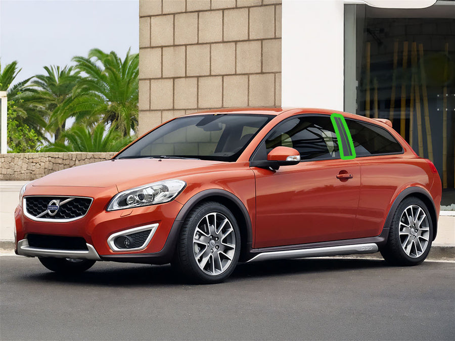 volvo c30 2008-2013 Pillar Post Trim Installation Location