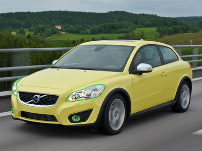 volvo c30 2011-2013 Headlight Protection Installation Location