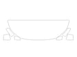 c40 Avery Dennison Clear Bra Hood Precut PPF Diagram