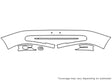 c70 Avery Dennison Clear Bra Bumper Precut PPF Diagram