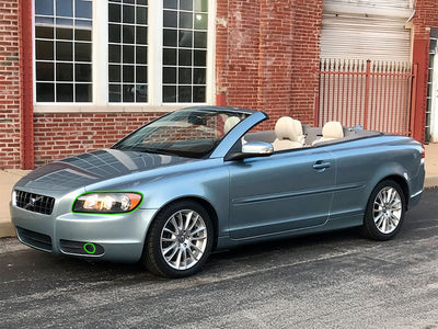 volvo c70 2006-2010 Headlight Protection Installation Location