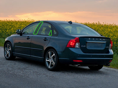 volvo s40 2005-2011 Pillar Post Trim Installation Location