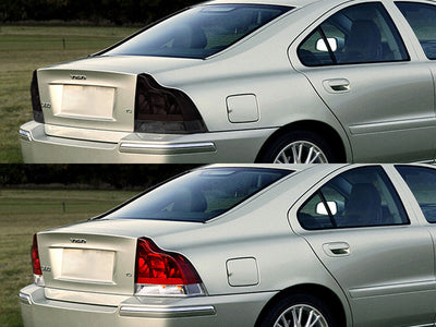 s60 Before and After Smoked Taillights
