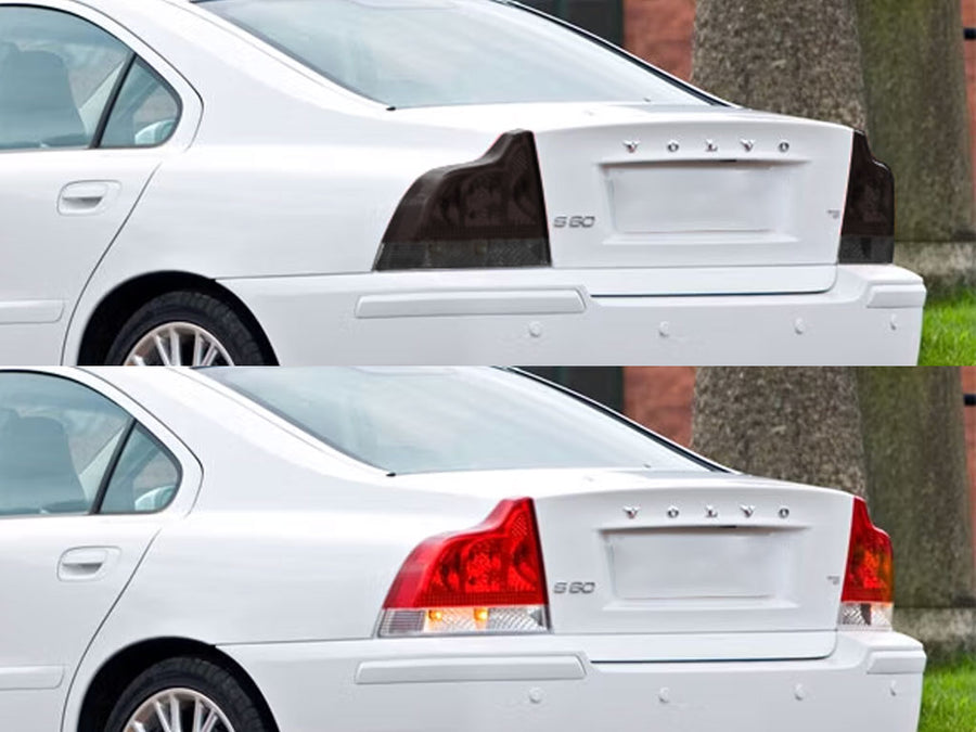 s60 Before and After Smoked Taillights