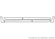 s60 Avery Dennison Clear Bra Door Cup Precut PPF Diagram