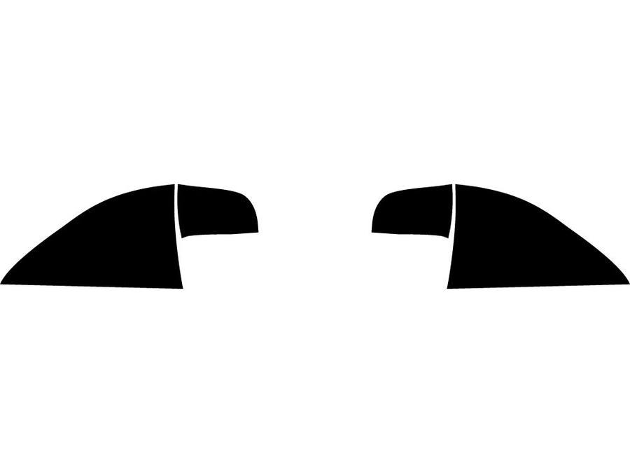 s60 Precut Tail Light Tint Diagram