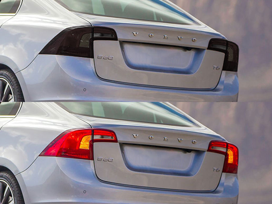 s60 Before and After Smoked Taillights
