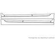 s60 Avery Dennison Clear Bra Door Cup Precut PPF Diagram