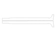 s60 Avery Dennison Clear Bra Door Cup Precut PPF Diagram