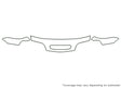 s70 3M Clear Bra Hood Precut PPF Diagram