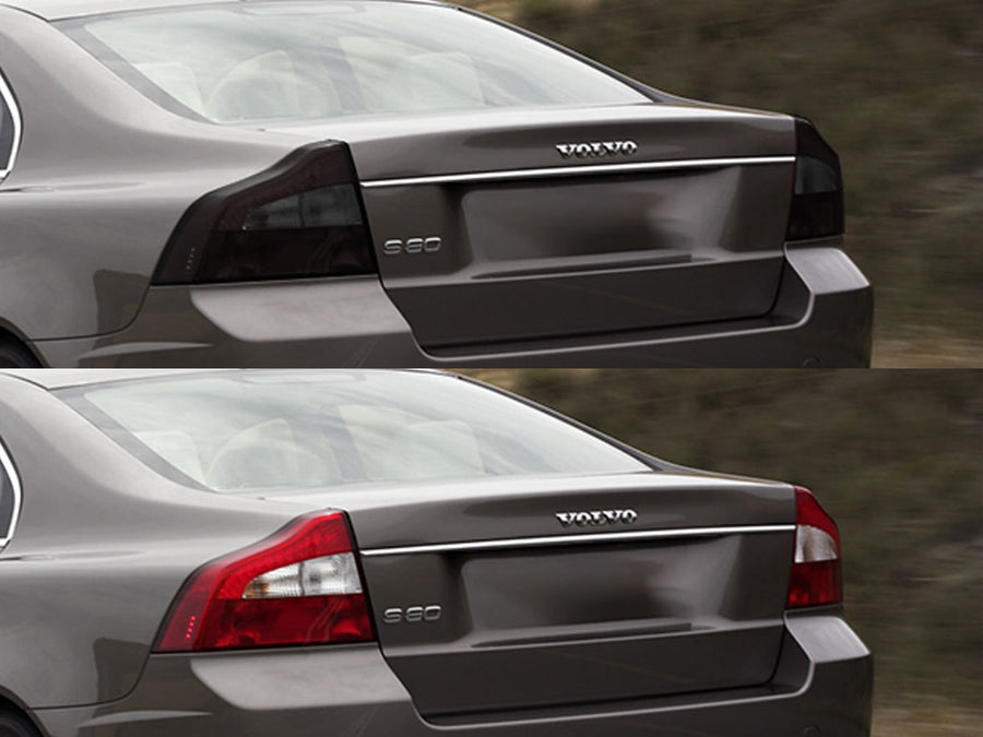 s80 Before and After Smoked Taillights