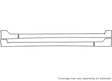s80 3M Clear Bra Door Cup Precut PPF Diagram