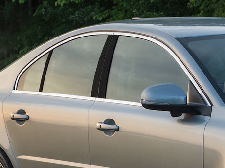 volvo s80 2007-2016 Carbon Fiber Pillar Cover Diagram