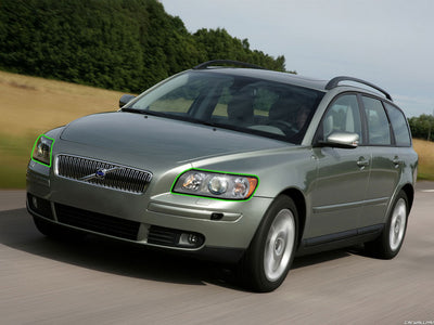volvo v50 2005-2007 Headlight Protection Installation Location