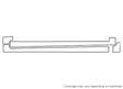 v50 3M Clear Bra Door Cup Precut PPF Diagram