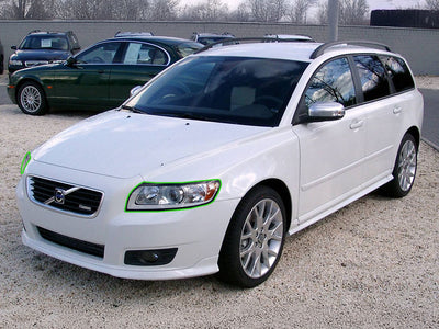 volvo v50 2008-2011 Headlight Protection Installation Location