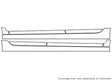 v60 3M Clear Bra Door Cup Precut PPF Diagram